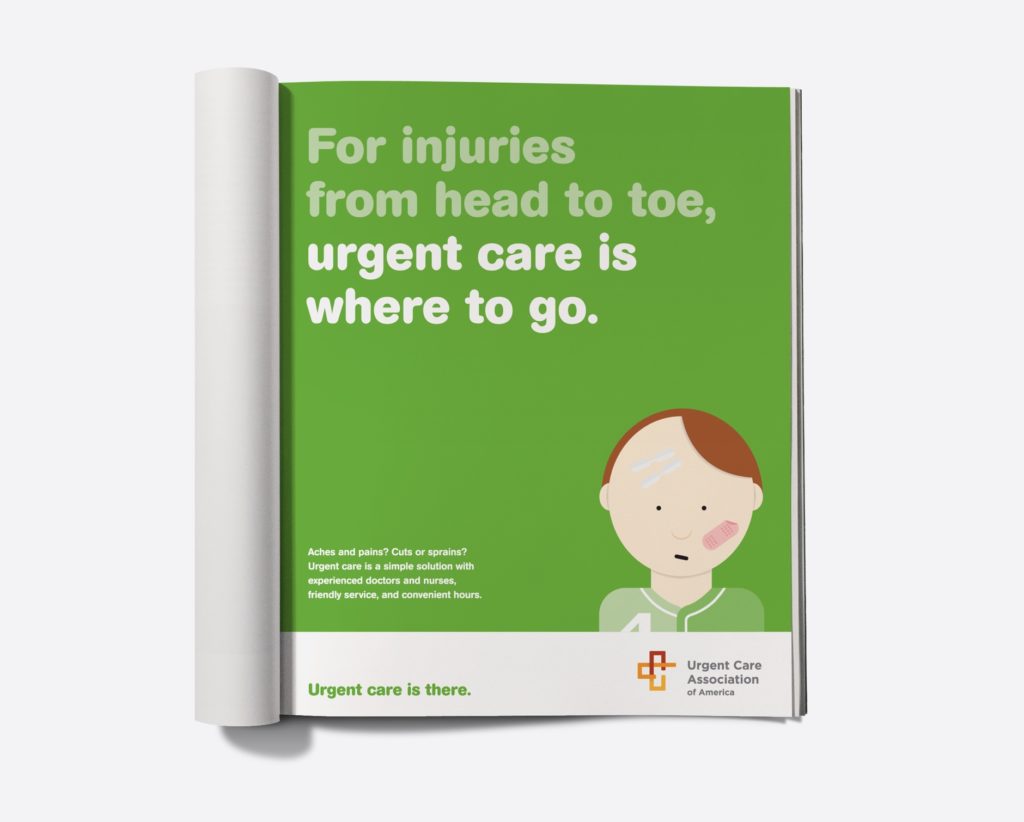 Urgent Care, The Motion Agency case study - For injuries from head to toe, urgent care is where to go.