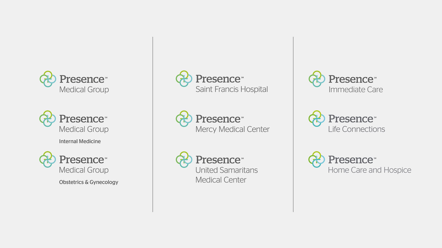 Presence Health Logo Architecture