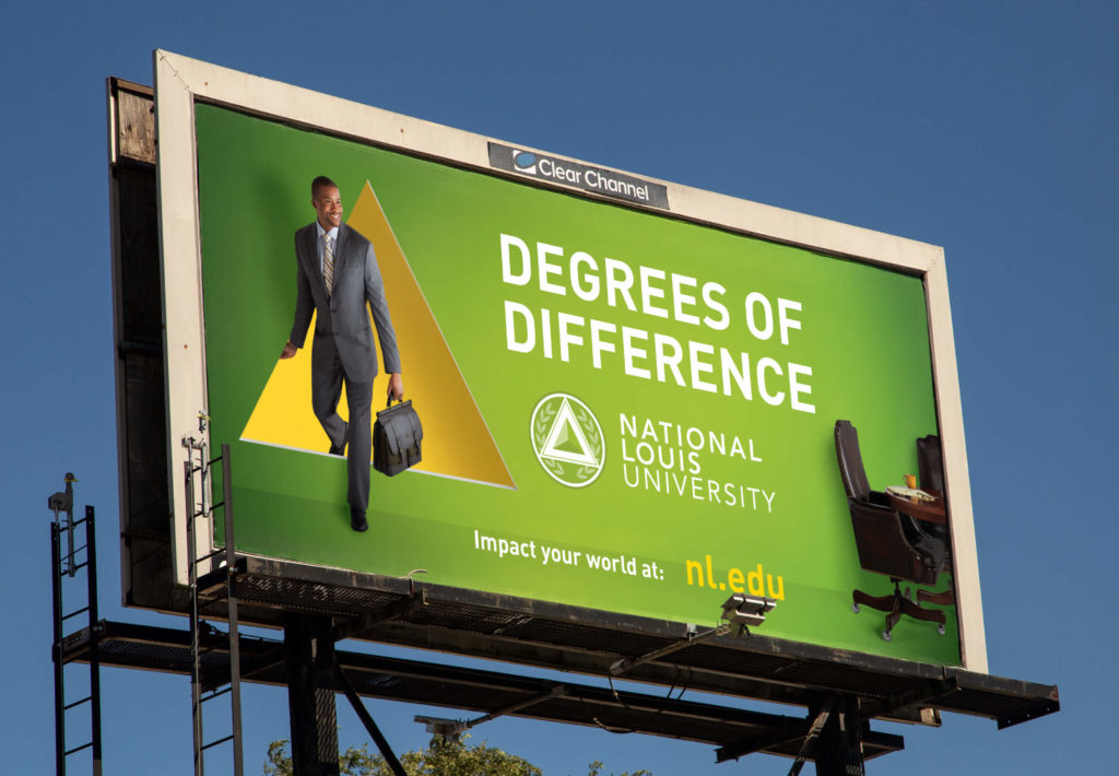 National Louis University Billboard